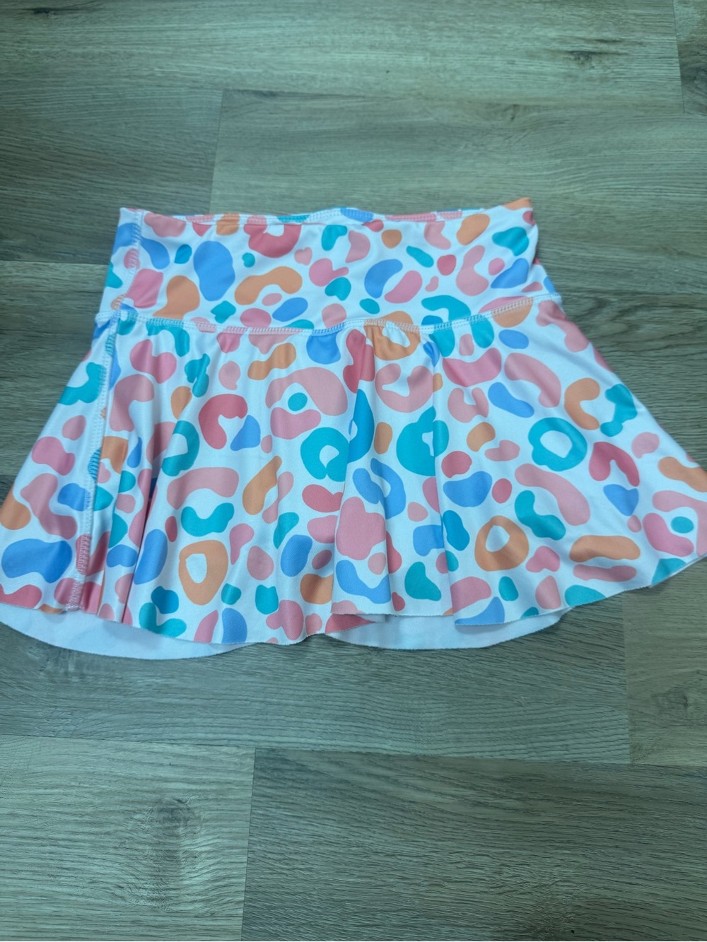 NEST Fragrances Multicolor Abstract Circle Skater Skirt